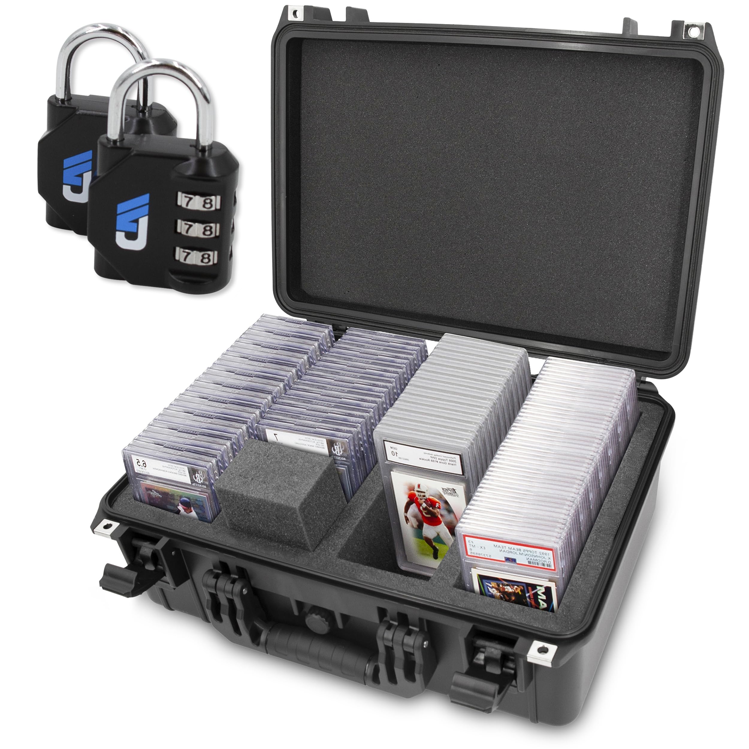 Amazon.com: CASEMATIX Graded Card Storage Box For 130 BGS CSG PSA